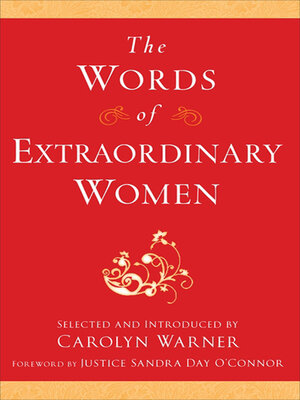 cover image of The Words of Extraordinary Women